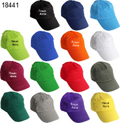 כובע פשוט להדפסה דגם מאסימו MASIMO  100% כותנה.   כובע קל ונוח.   אבזם סקוץ'.  צבעים לבחירתכם לפי תמונה בהתאם למלאי הקיים: לבן, תכלת, בורדו, אפור,  צהוב, כתום, נייבי, רויאל, אדום, בנטון, סגול, חאקי, כחול.  כובעים לפרסום.  